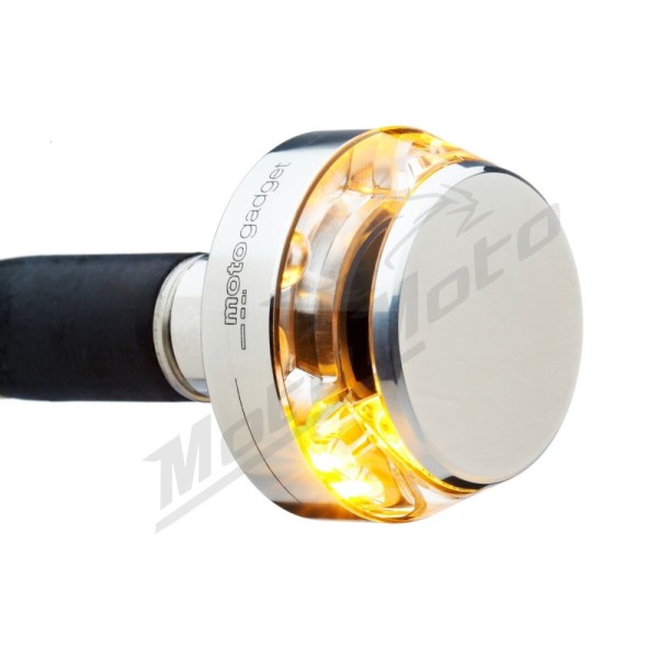 MOTOGADGET Mo-Blaze Turn Signals CHROME LEFT