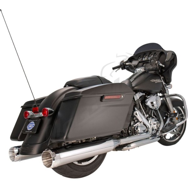 S&S CYCLE 4-1/2" MK45 Performance Mufflers Harley Davidson FLH / FLHR / FLHRC / FLHRCI 1340-1800cc 84-16