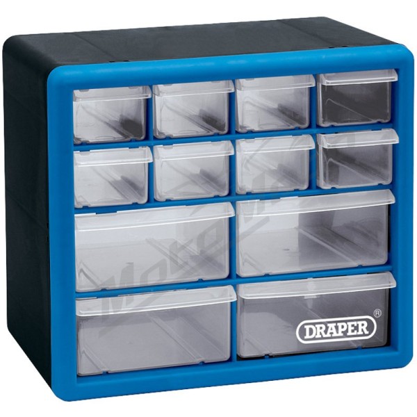 DRAPER Organisers with 12 Drawers