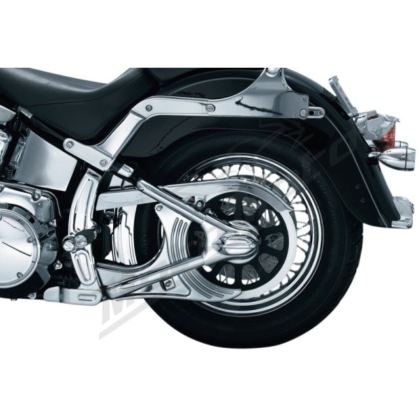 KURYAKYN Boomerang Frame Covers Harley Davidosn FLSTC / FXSB / FXSTC / FXSTB / FLSTSE 1584/1800 08-17