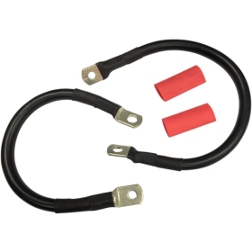 DRAG SPECIALTIES Battery Cable Set Harley Davidson FLST / FLSTC / FLSTCI / FLSTF / FLSTFI / FLSTFSE / FLSTI / FLSTN 1340-1800cc 89-08