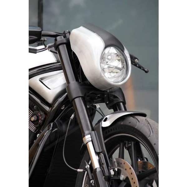 CULT WERK Front Fender Black Harley Davidson 1130-1250cc 2002-2017