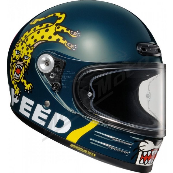 Shoei Glamster Cheetah Helmet