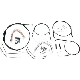 BURLY BRAND Ape Hangers handlebars Cables / Lines Extension Kit Harley Davidson XL 883-1200cc 2004-2006