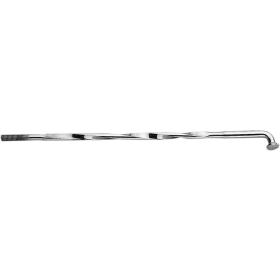 DRAG SPECIALTIES Twisted and Diamond-Cut Chrome Spoke Set R16 40pcs.