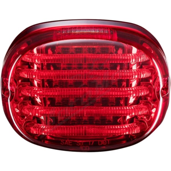 CUSTOM DYNAMICS ProBEAM® Squareback LED Taillight Kit Harley Davidson FLD / FLDE 883-1977cc 88-24