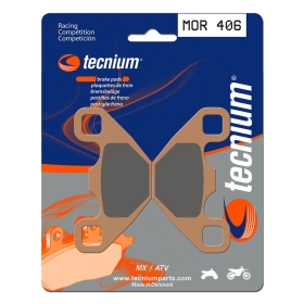 TECNIUM Racing MX/ATV Sintered Metal Brake pads - MOR406 Polaris RZR 170cc 09-20
