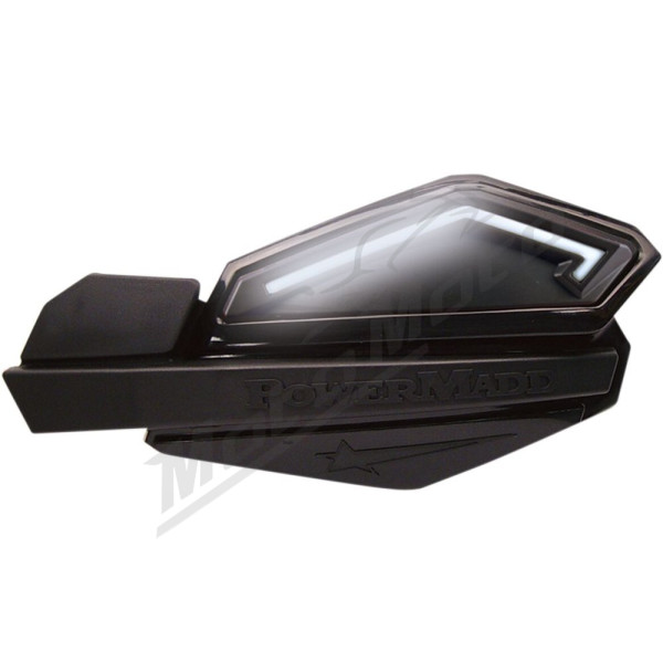 POWERMADD Star Handguard Vairo apsaugos su posūkių signalais Harley Davidson FLHTI 1450cc 06