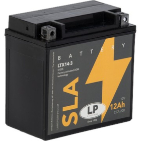 Landport battery YTX14-3 (MS LTX14-3) 12V 12AH