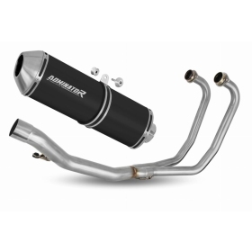 Suzuki GS 500F 2004-2014 Full Exhaust System OVR BLACK + dB killer