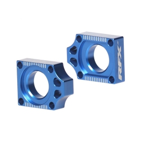 RFX Pro galinės ašies reguliavimo blokas mėlynas YAMAHA YZ 125-450cc 2002-2008