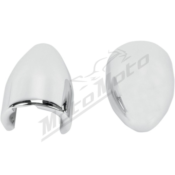 BARON Fork Bullets Axle Nut Covers KAWASAKI / SUZUKI / YAMAHA 50-1500cc 96-25