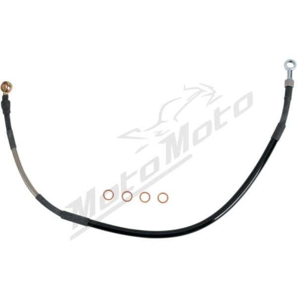 MOOSE OFFROAD Rear Stainless Steel Braided Brake Line Yamaha WR F / YZ / YZ F 125-426cc 98-03