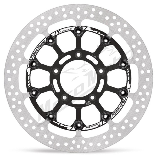 MOTO-MASTER HALO Front Floating Brake Disc MV Agusta F4 / Rush 1000 07-24