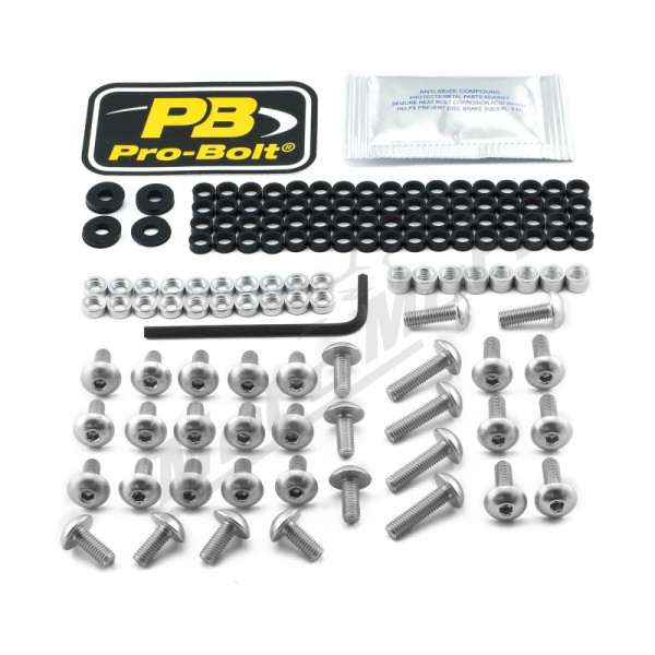 PRO BOLT Aluminium Fairing Bolt Kit for BMW R 1200cc 13-16