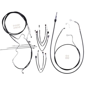 MAGNUM SHIELDING XR Handlebar Installation Kit Black/Chrome 38/43cm Harley Davidson FLH / FLHTK / FLHXS / FLHXSE / FLHXST 1750/1977 21-24