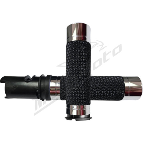 AVON GRIPS K25 Rankenėlės 25.4mm chromuotos Harley Davidson FLFBS / FLHX / FXBB / FXBR / FLTRX 1923-1977 23-26