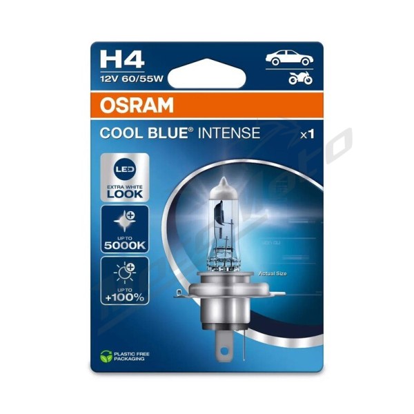 OSRAM Cool Blue Intense H4 12V/60/55W lemputė