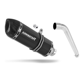 Honda XL 125 V VARADERO 2007-2012 Exhaust Silencer Muffler HP1 BLACK + dB killer