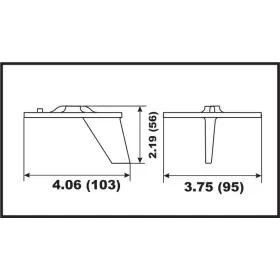 Perf anods Trim Tab Honda/Yamaha 20-50HP