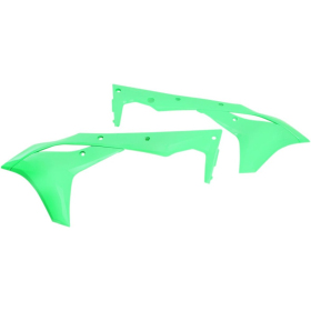UFO Replacement Radiator Shrouds Kawasaki KXF 250cc 17-20