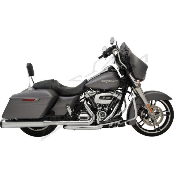 KHROME WERKS 2-into-2 Dominator Exhaust System Harley Davidson FLH / FLGFB / FLHR / FLHRXS / FLHT / FLHX / FLTRK / FLTRXSE 1750-1977 17-24