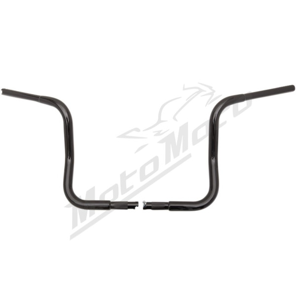 FAT BAGGERS INC. Round Top Handlebar Kit Black 91.5x30.5cm Harley Davidson FLHT / FLHTC / FLHX / FLHXXX 1584-1690 08-13 