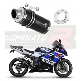 Exhaust silencer Dominator GP1 BLACK SUZUKI GSX-R 1000 K1-K4 2001-2004