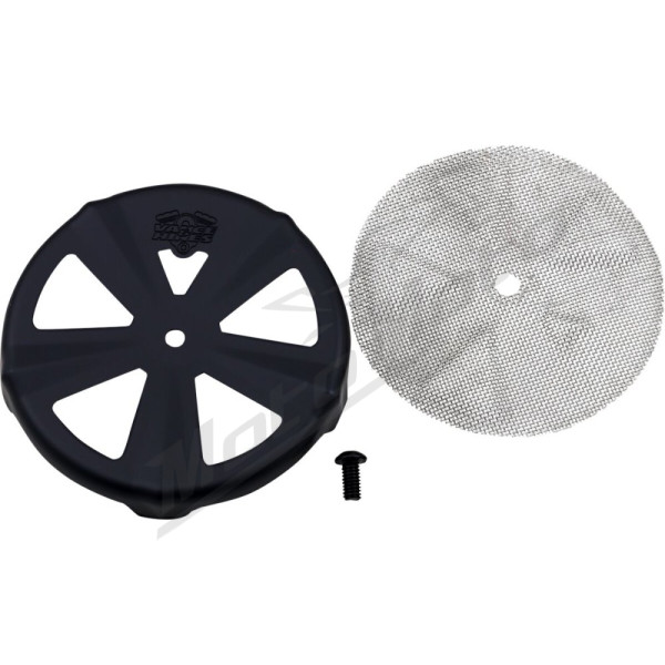 VANCE & HINES VO2 Naked Air Cleaner Cover Harley Davidson / Yamaha 950-1800cc 99-19