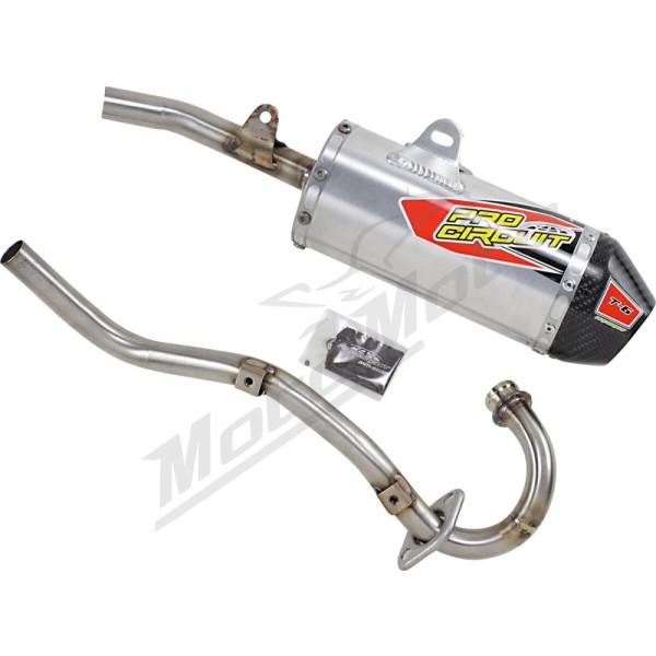 PRO CIRCUIT T-6 Exhaust System Stainless Steel/Aluminum/Carbon Fiber Honda CRF 125 19-22