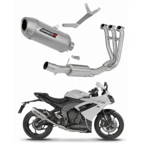 Dominator pilna išmetimo sistema S6 + dB killer Triumph Daytona 660 24->