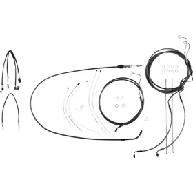 MAGNUM SHIELDING Black Pearl Handlebar Installation Kit 38/43cm Harley Davidson FLHTK / FLH / FLHX / FLHXST 1750/1977 21-24