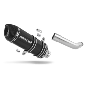 Piaggio Vespa GTS 125 2007-2012 Exhaust Silencer Muffler HP1 BLACK + dB killer