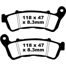 EBC SFA Brake Pads HONDA / SUZUKI 125-700cc 05-17