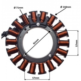 Generatorius  HARLEY DAVIDSON 30017-07 