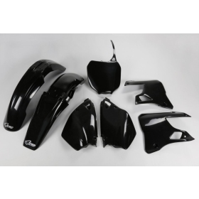 UFO Plastikų komplektas Yamaha YZ 125/250 juodas