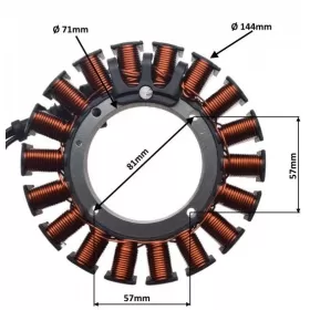 Generatorius  HARLEY DAVIDSON 30017-07 