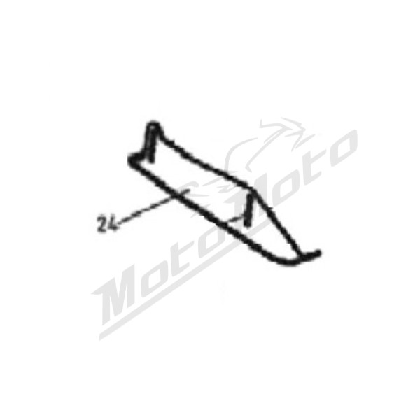 Bronco Adjustment plate Left for flail mower