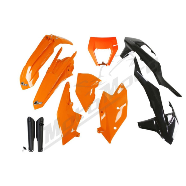 UFO Full Body Replacement Plastic Kit KTM EXC / EXC-F 250-500cc 17-19