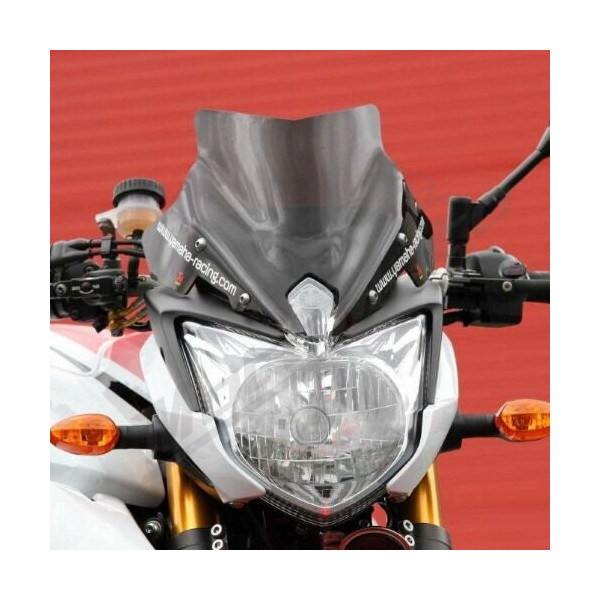 BULLSTER Windshield 25cm Dark Smoke Yamaha FZ8N 10-16