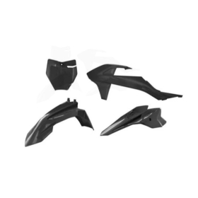 Racetech Plastic Set GAS GAS MC 50 24-25 Black