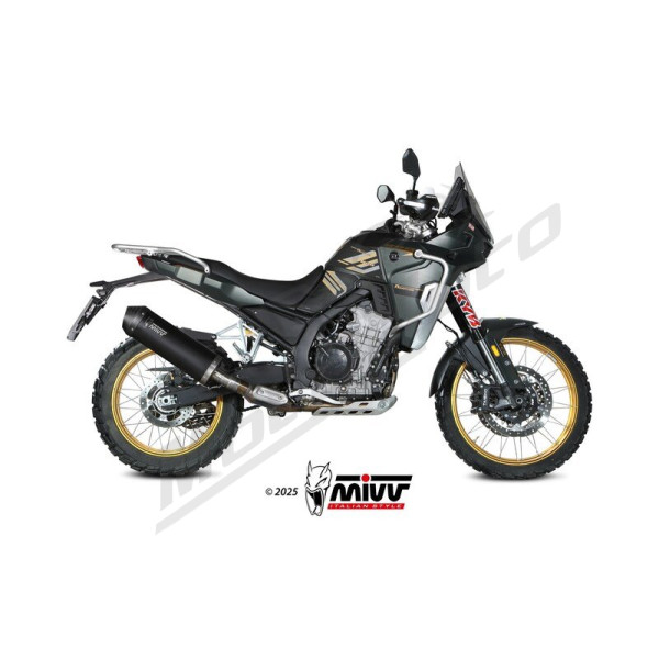 MIVV Slip On Muffler Oval KOVE 800X PRO / Rally 2025