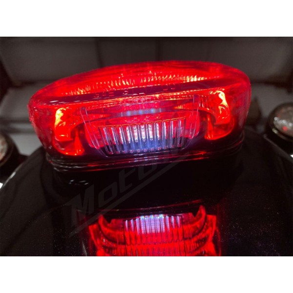 CUSTOM DYNAMICS ProBEAM® Low-Profile LED Taillight Kit Harley Davidson FLD / FLDE 883-1977cc 96-24