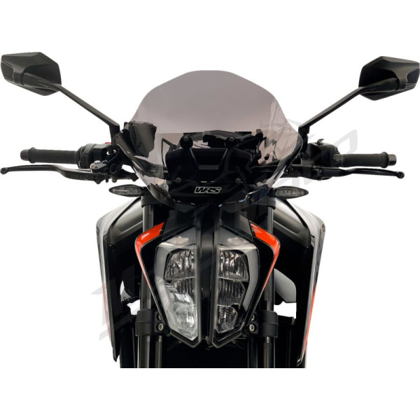 WRS KT011FS SPORT Windscreen Dark Smoke KTM Duke 790-890cc 20-24