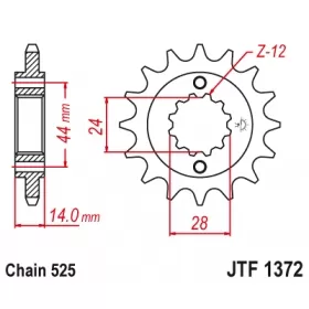 Priekinė žvaigždutė JTF1372