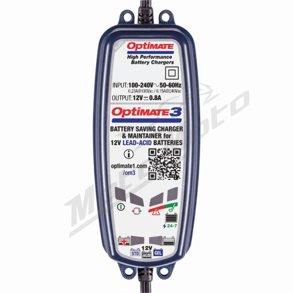 TECMATE OptiMate 3 battery charger 12 V