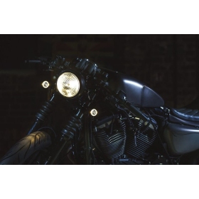 Kellermann Bullet 1000 PL white black with clear glass