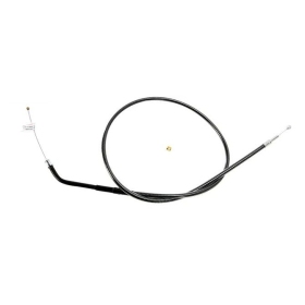 MAGNUM SHIELDING Black Pearl Braided Idle Cable Harley Davidson FLD / FLHR / FLHT / FLSTF / FXCW / FXDC / FXS / FXSTSI 1340/1800 96-17 85.5cm 