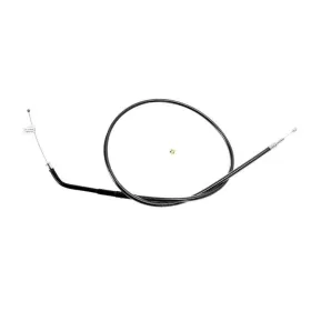 MAGNUM SHIELDING Black Pearl Braided Idle Cable Harley Davidson FLD / FLHR / FLHT / FLSTF / FXCW / FXDC / FXS / FXSTSI 1340/1800 96-17 85.5cm 