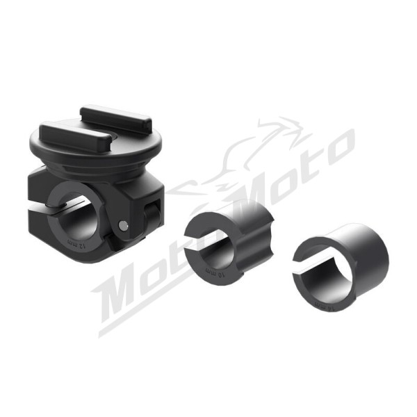 SP CONNECT Moto Bundle fixed on Mirror - iPhone 11 Pro Max